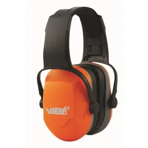 20773, Jackson Safety H70 Vibe®, Earmuffs, Orange, Headband, Soft EVA Foam
