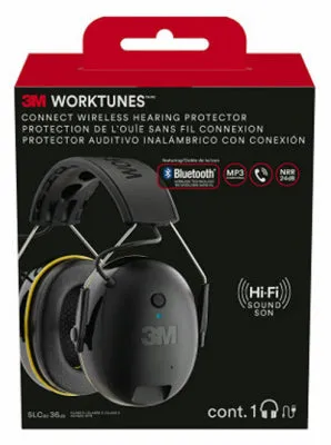 3M 24 Db Soft Foam Earmuffs Black 1 Pair