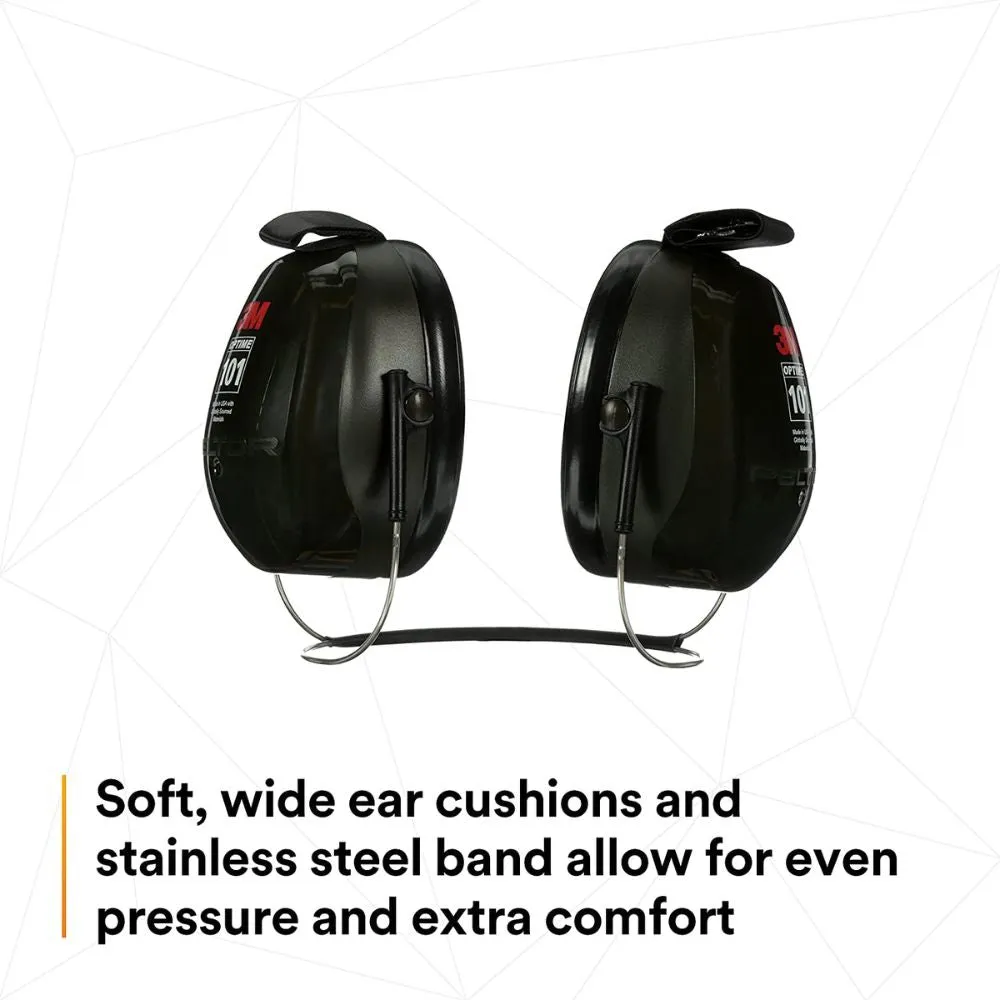 3M H7B PELTOR Optime 101 Behind-the-Head Earmuffs NRR27 DB
