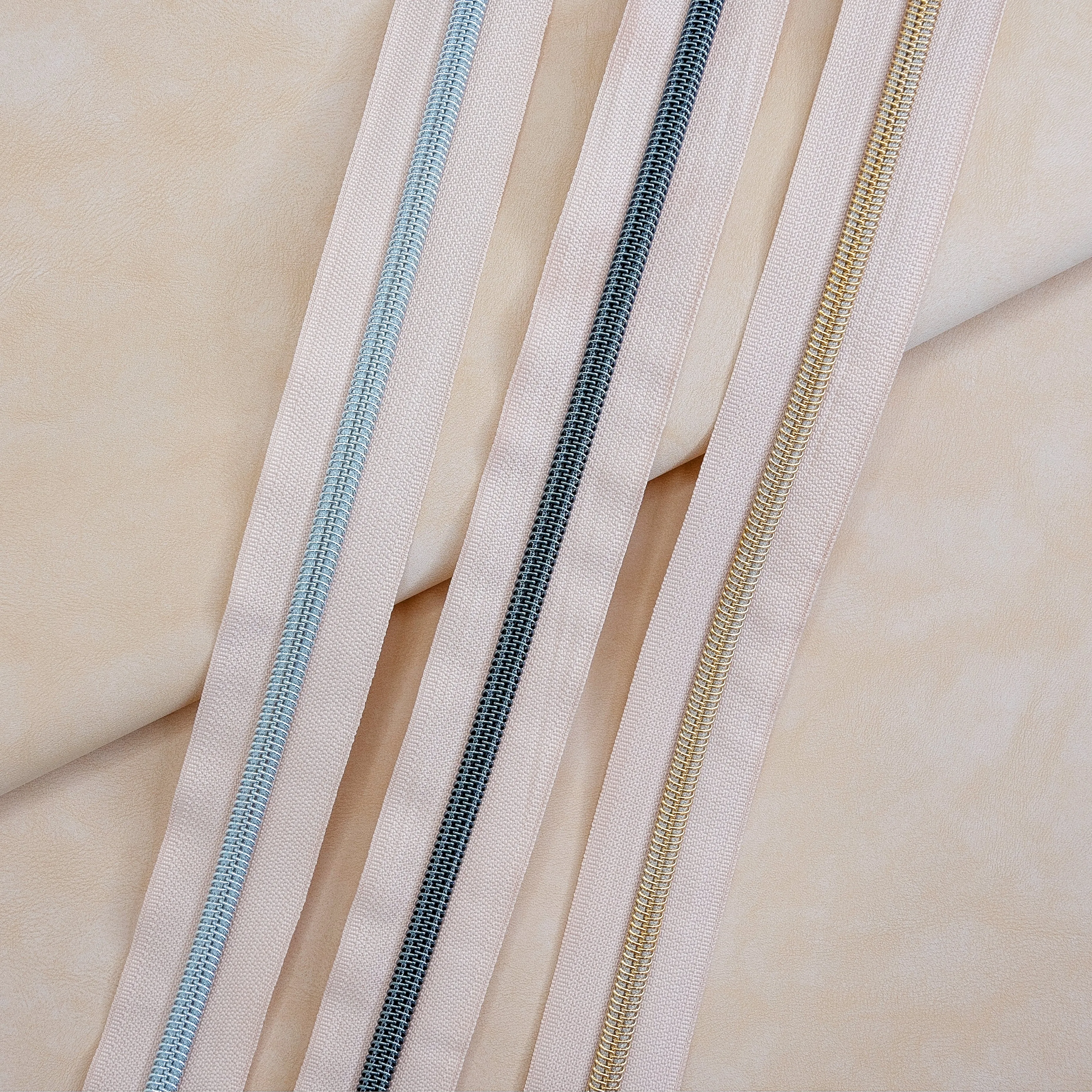 #5 Nylon Zipper Tape - Blush