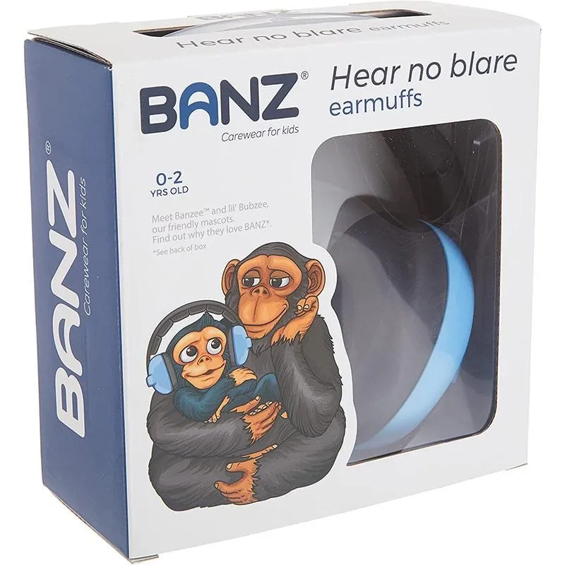 Baby Banz Hear no Blare Sound Protection Earmuffs - 0-2yrs