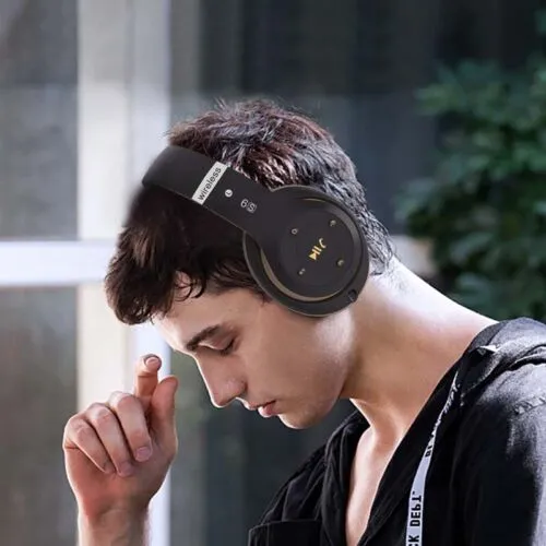 Bluetooth Noise Cancelling Wireless Headphones
