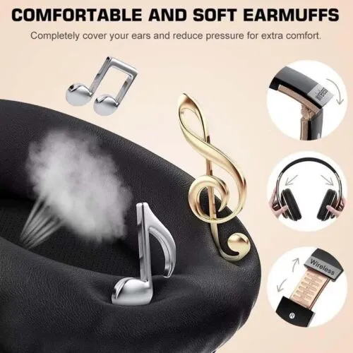 Bluetooth Noise Cancelling Wireless Headphones