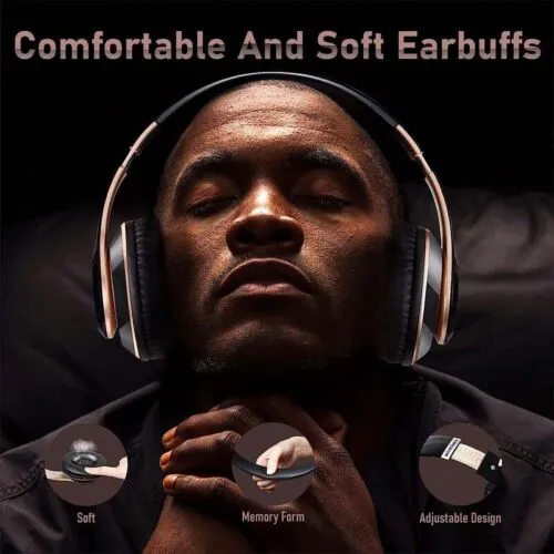 Bluetooth Noise Cancelling Wireless Headphones