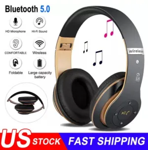 Bluetooth Noise Cancelling Wireless Headphones