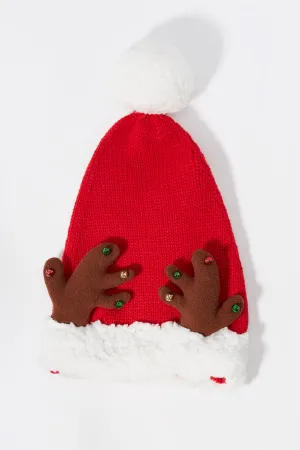 Boys 3D Santa Hat