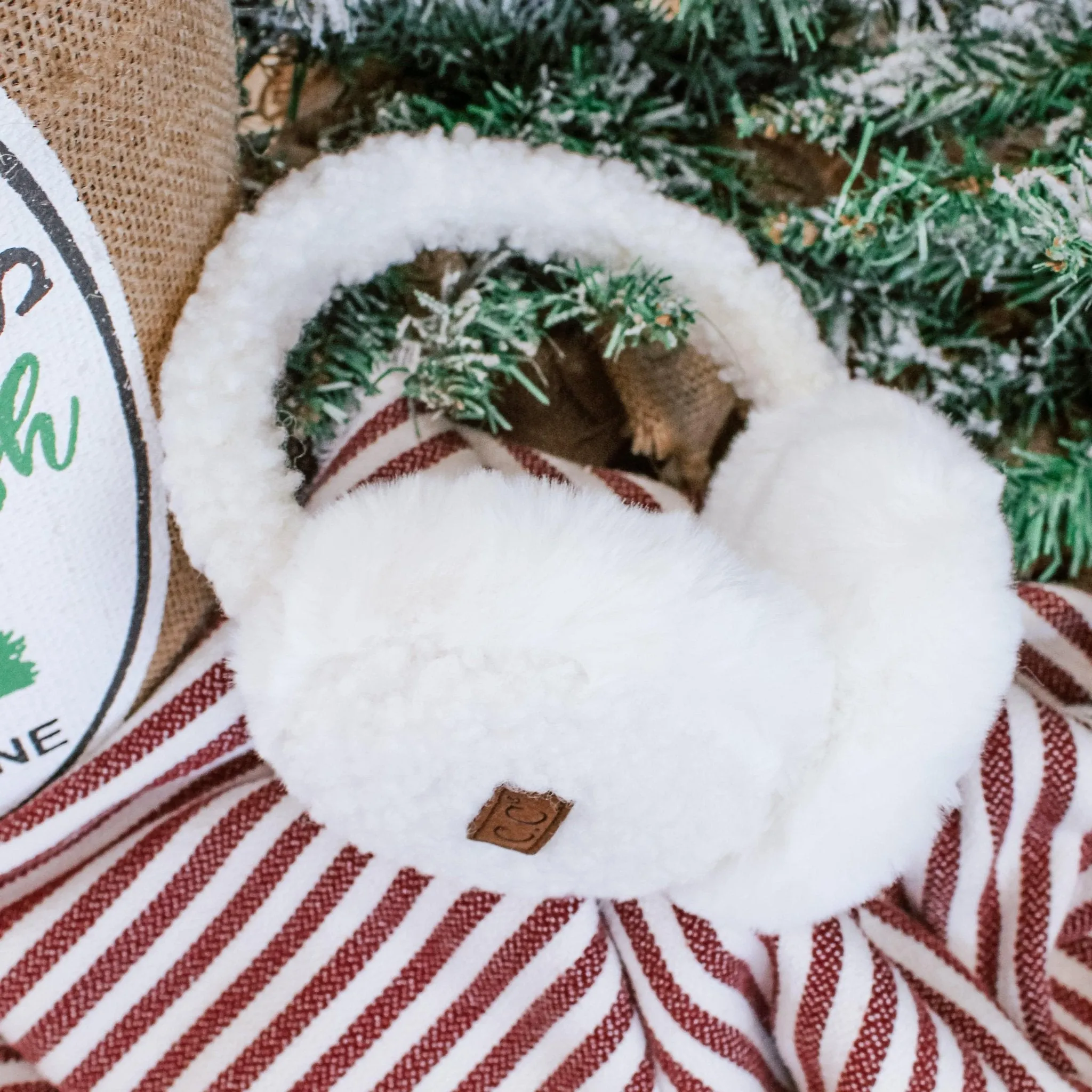 CC Faux Fur Sherpa Earmuffs