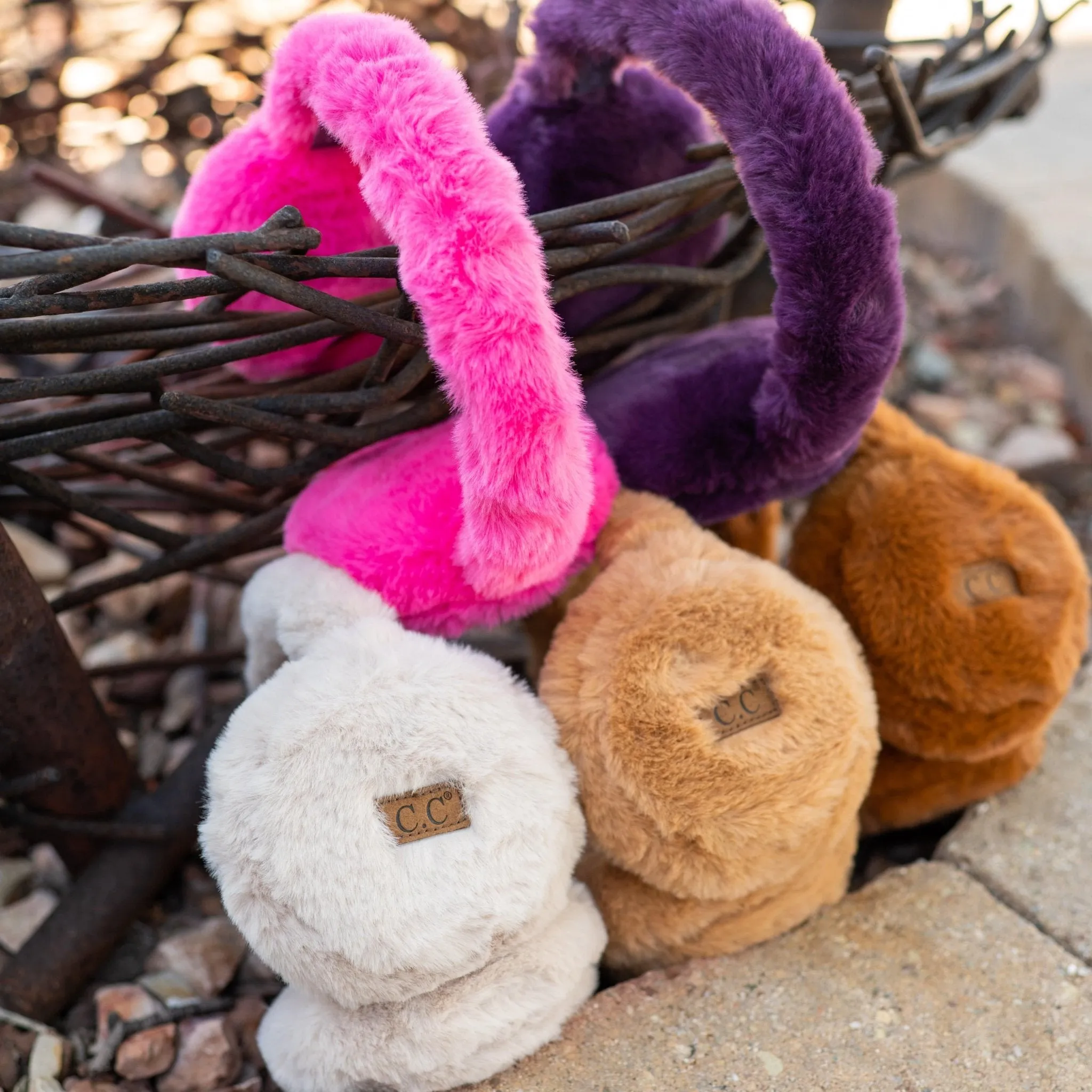 CC Faux Plush Earmuffs