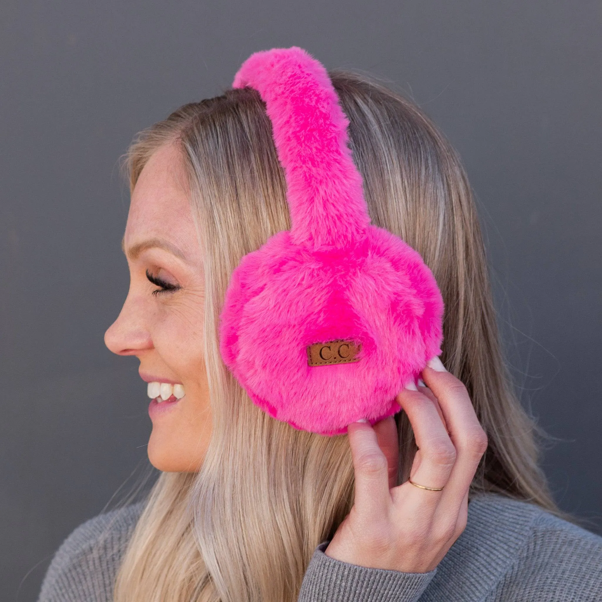 CC Faux Plush Earmuffs