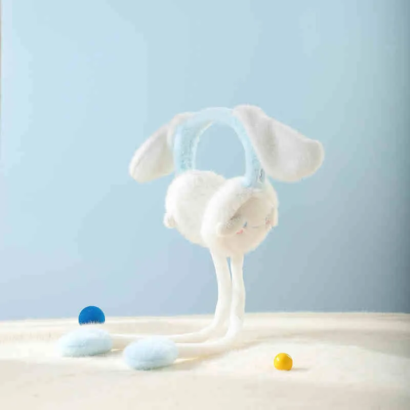 Cinnamoroll Flap Dancing Ears Fluffy 3D Earmuffs