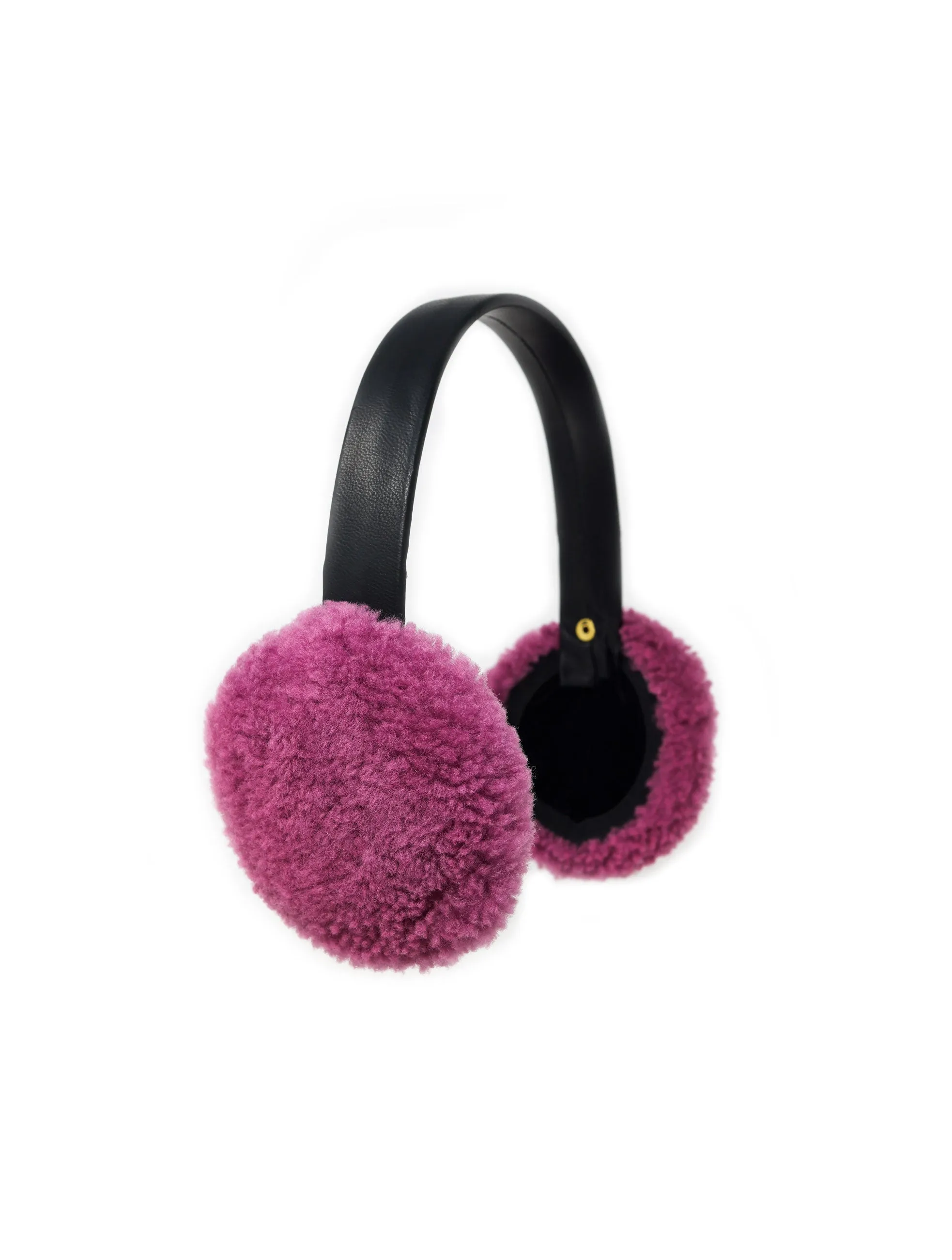 Curly Shearling Earmuffs