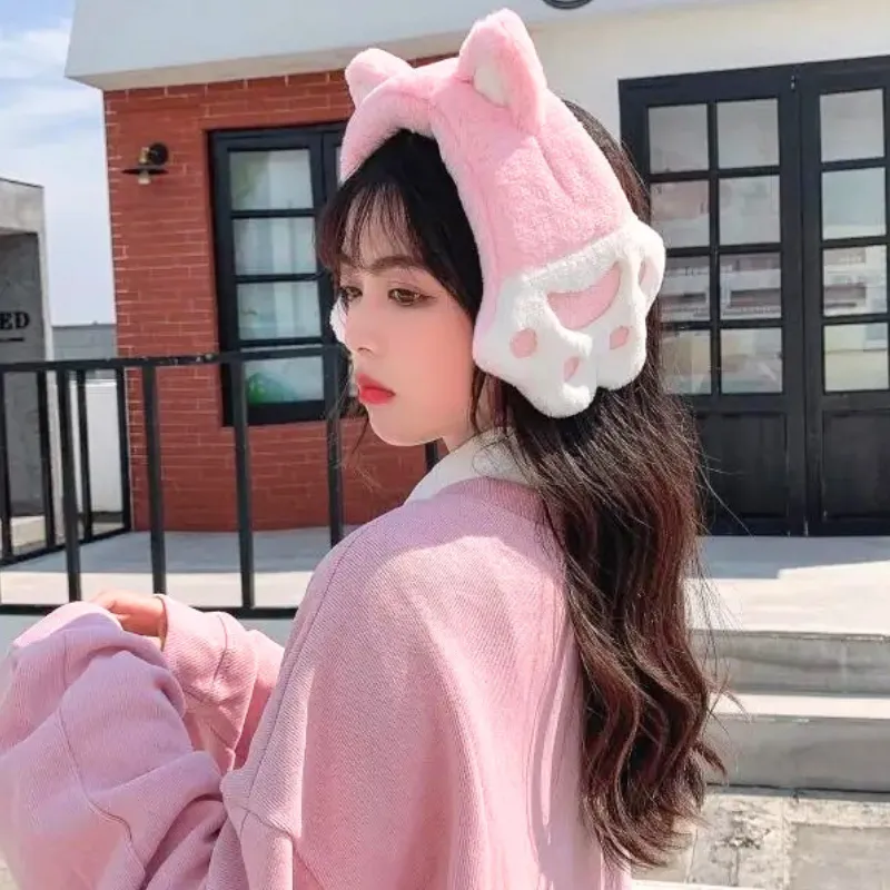 Cute Cat Paw Earmuffs