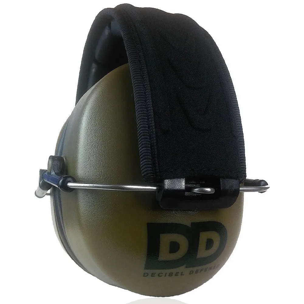 DECIBEL DEFENSE SAFETY EAR MUFF (Green)