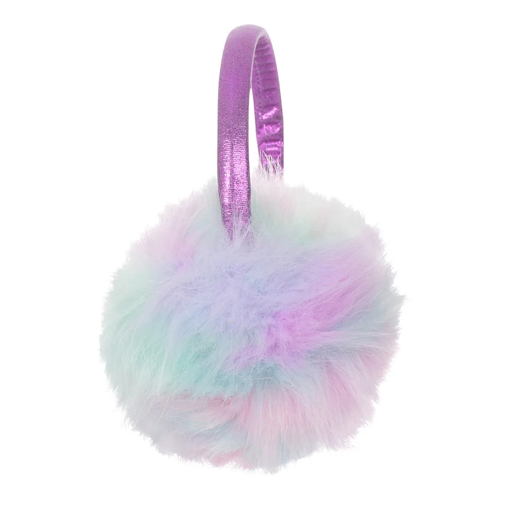 Iscream Purple Tie Dye Earmuffs