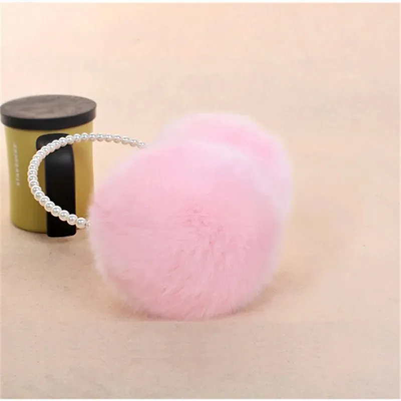 Kawaii Furry Pearl Earmuffs