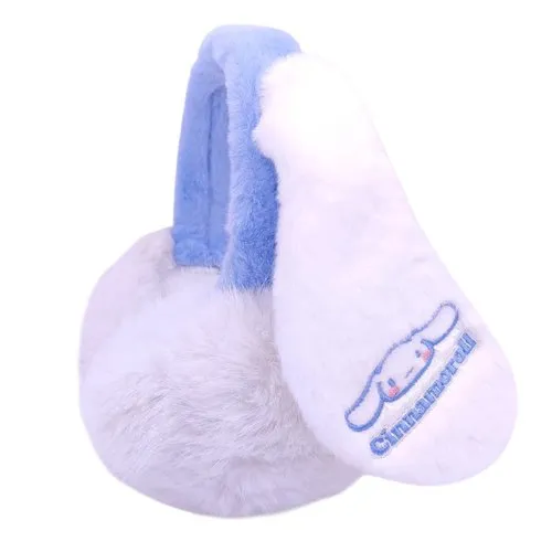 Kawaii Plush Earmuffs (Kuromi & My Melody)