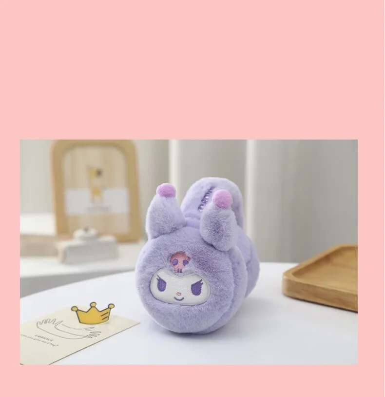 Kawaii Sanrio Cinnamoroll Plush Earmuffs