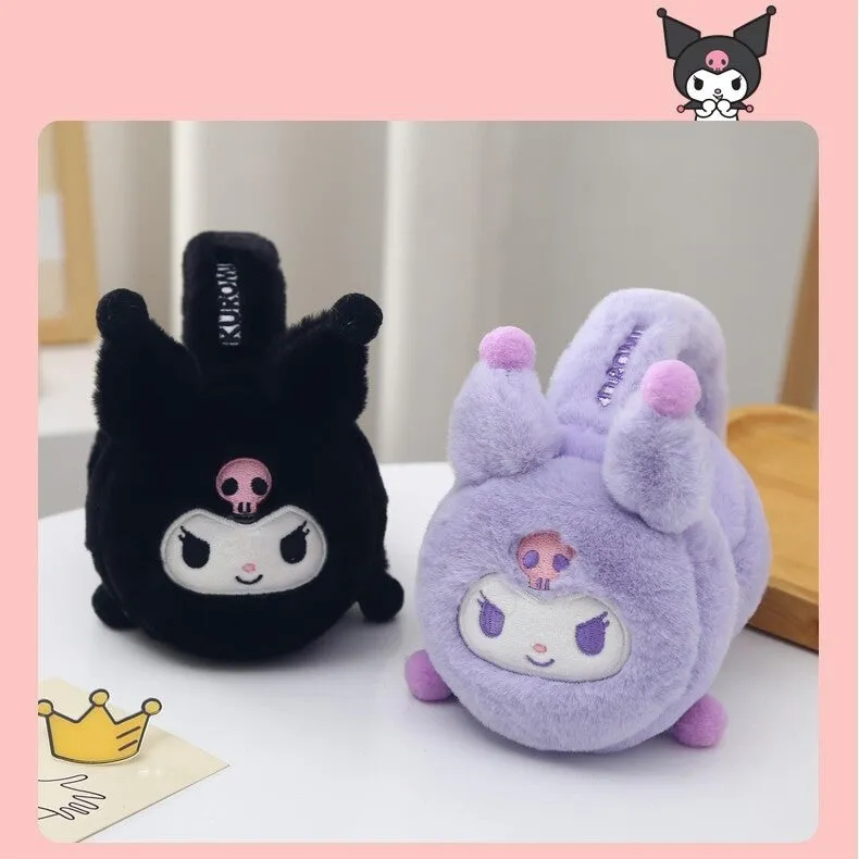 Kawaii Sanrio Cinnamoroll Plush Earmuffs