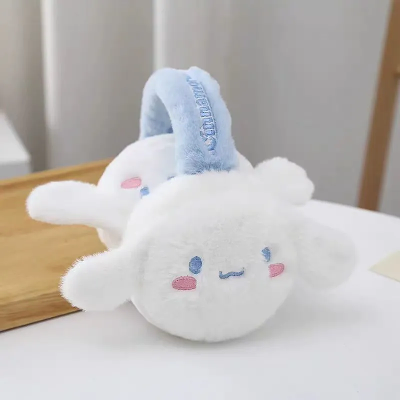 Kawaii Sanrio Cinnamoroll Plush Earmuffs