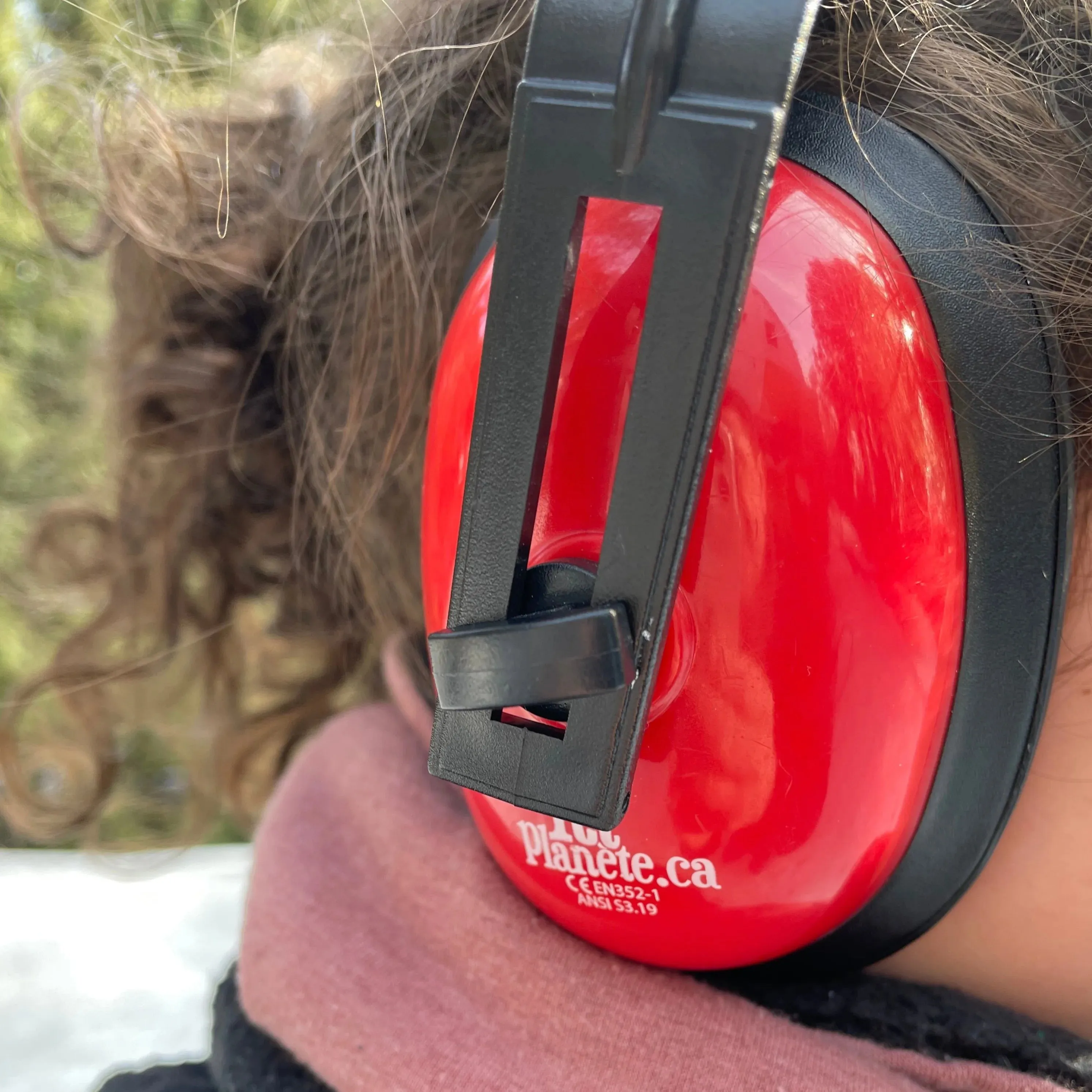 Kit Planete Red Noise Protector Earmuffs