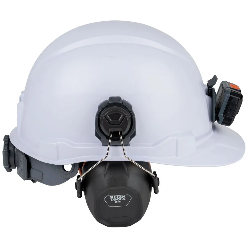 Klein 60532 Hard Hat Earmuffs for Cap Style and Safety Helmets