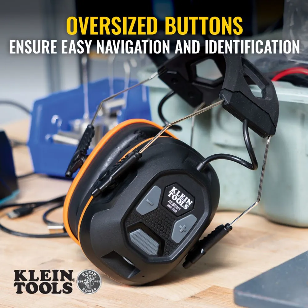 Klein AESEM1 Bluetooth Earmuffs