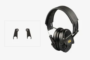 Magna Lens® Snap On Adapter Set for Sordin® Supreme Earmuffs (adds a magnetic connection to Sordin® Supreme earmuffs) - Headband style only (not neckband style)