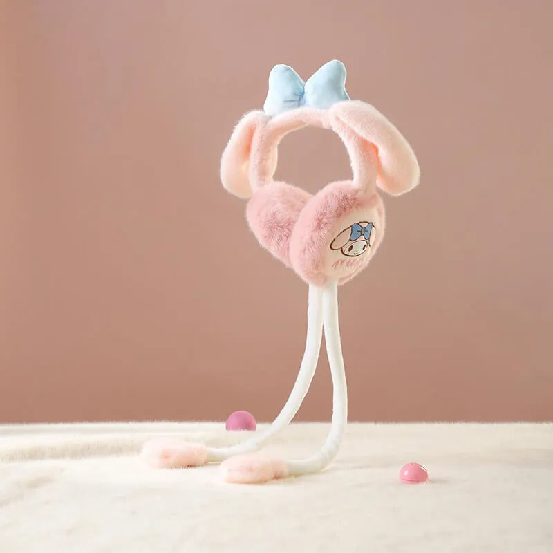 My Melody Earmuffs with Moving Flap Ears