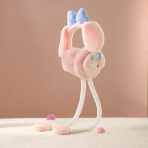My Melody Flap Dancing Ears Fluffy 3D Earmuffs