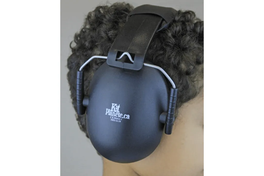 Noise Protector Earmuffs - Black