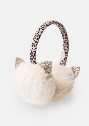 Rockahula Cleo Cat Leopard Earmuffs