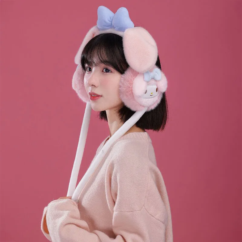 Sanrio Flap Dancing Ears Fluffy 3D Earmuffs