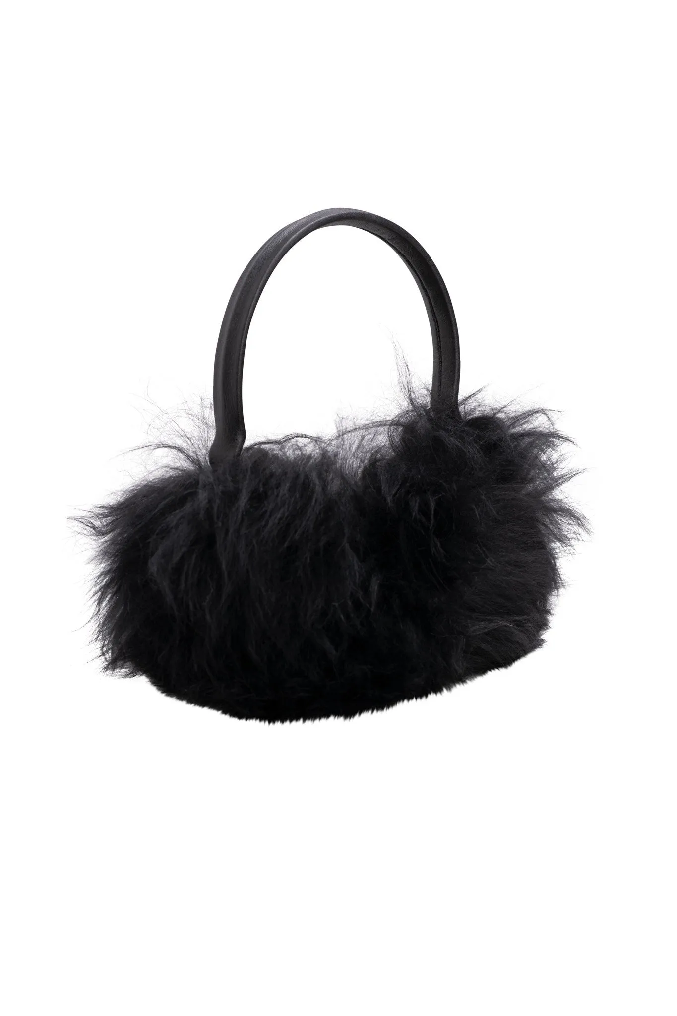 Select Lamb Earmuffs with Leather Frame