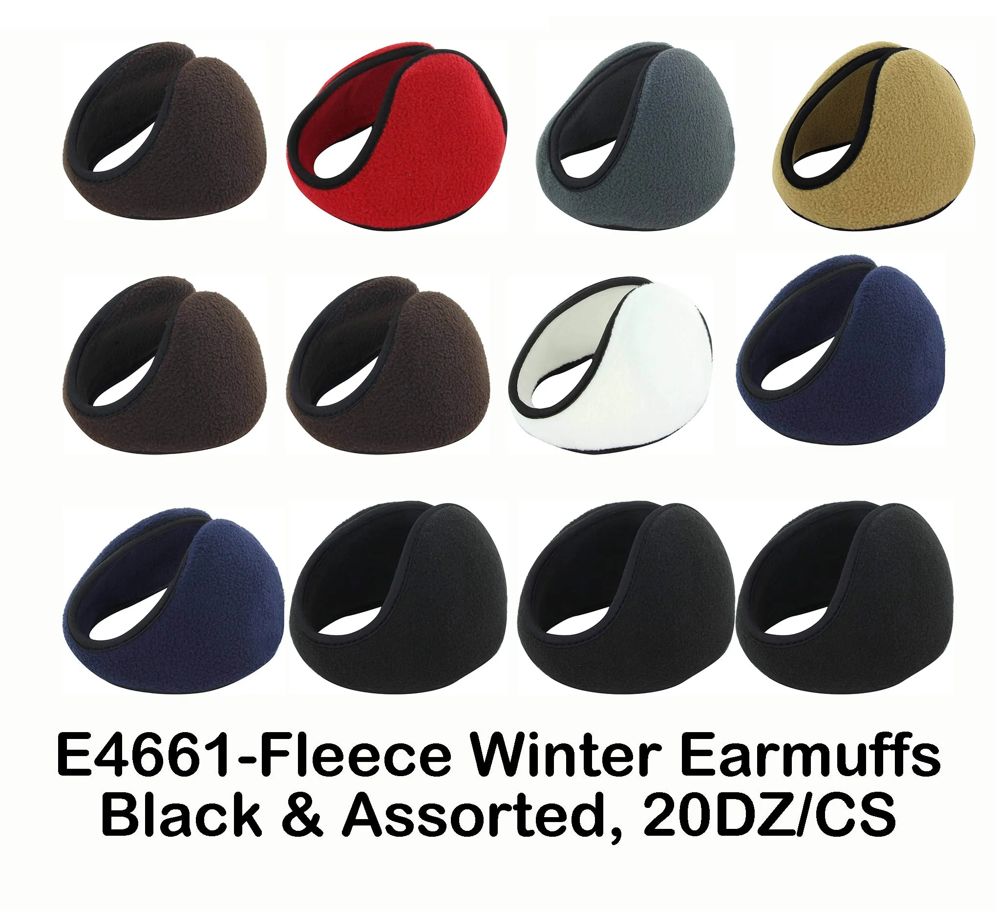 Wholesale Unisex Winter Fleece Earmuff Ski Sports Ear Warmer AA316