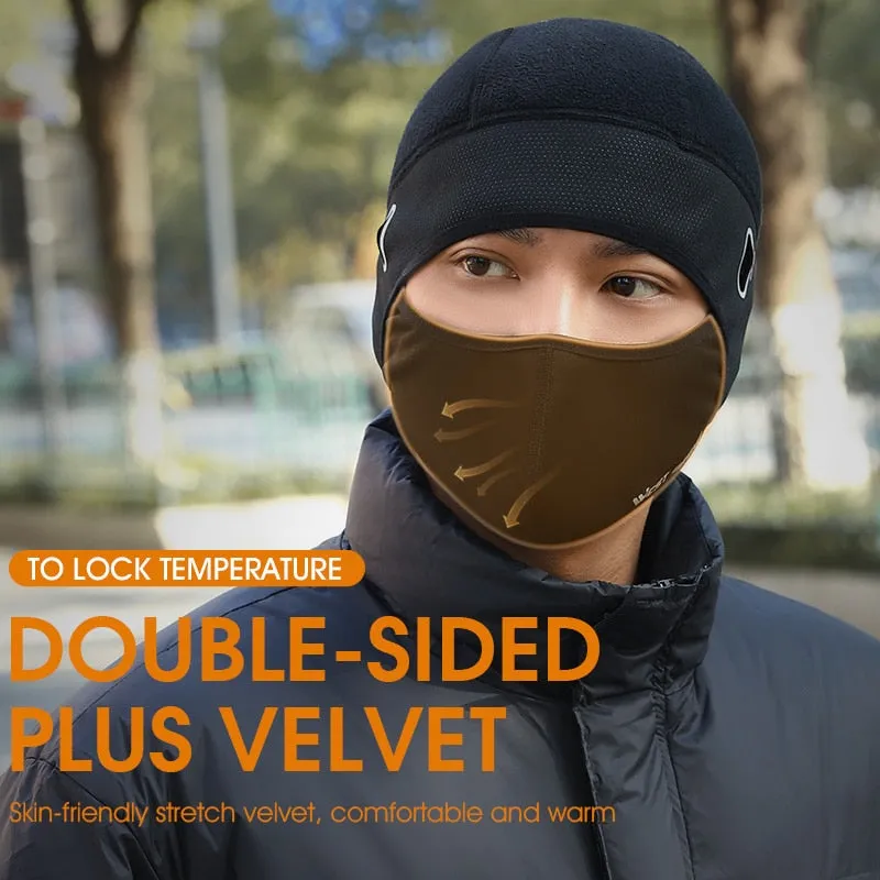 Winter Cycling Cap Face Cover MTB Bike Motorcycle Helmet Inner Liner Windproof Running Ski Sport Bicycle Skull Cap