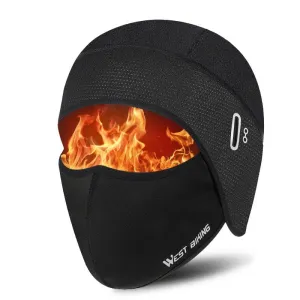 Winter Cycling Cap Face Cover MTB Bike Motorcycle Helmet Inner Liner Windproof Running Ski Sport Bicycle Skull Cap